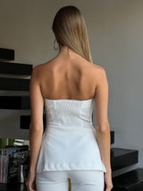 חליפת מילו לבן