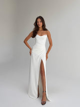 שמלת לג׳נד לבן - SHESH