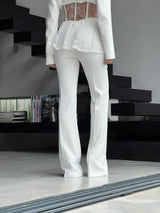 חליפת איימי לבן