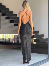 שמלת נאדיה שחור