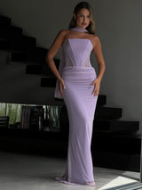 שמלת גאיה סגול