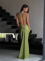 שמלת ריאן ירוק