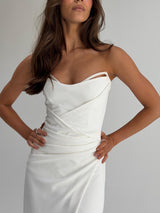 שמלת לג׳נד לבן - SHESH