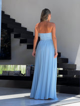 שמלת קיארה תכלת