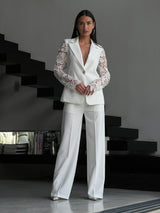 חליפת ליאן לבן