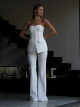 חליפת מילו לבן