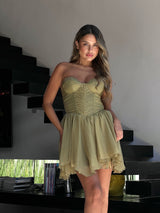 שמלת ג׳יזל זית