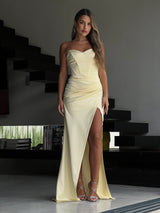 שמלת מוניקה צהוב