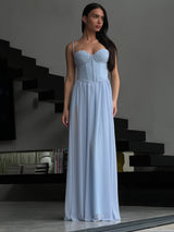 שמלת ריימי תכלת