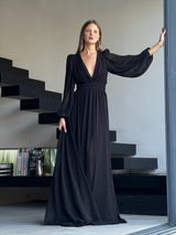 שמלת שירה שחור