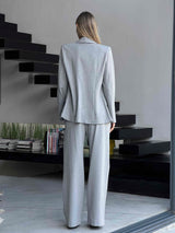 חליפת מלי  אפור