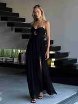 שמלת ברטה שחור