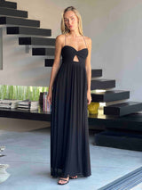 שמלת ברטה שחור