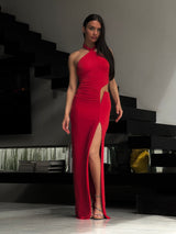 שמלת נואל אדום