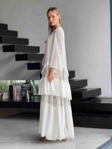 שמלת דיילי לבן