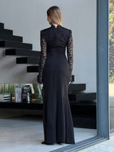 שמלת לומייר שחור