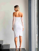 שמלת סבוי לבן