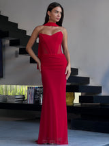 שמלת סקוט אדום