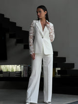 חליפת ליאן לבן