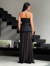 שמלת רייל שחור