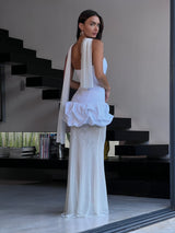 שמלת דייב לבן