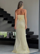 שמלת מוניקה צהוב