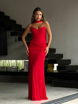 שמלת מירדנה אדום