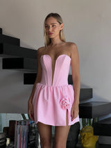 שמלת ויולט ורוד