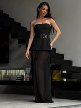 שמלת רייל שחור