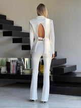 חליפת סופי לבן