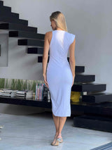 שמלת רוזה לבן