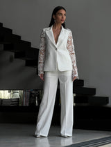 חליפת ליאן לבן