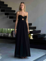 שמלת ברטה שחור