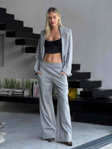 חליפת מלי  אפור