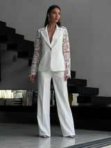 חליפת ליאן לבן