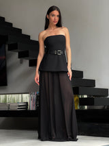 שמלת רייל שחור