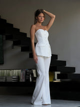 חליפת מילו לבן