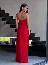 שמלת ג׳וסי אדום