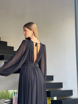 שמלת שירה שחור