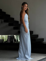 שמלת מוניקה תכלת