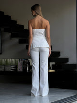 חליפת מילו לבן