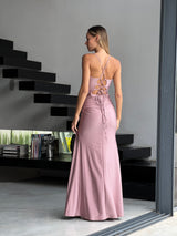 שמלת קרינה ורוד