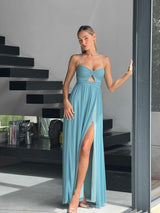 שמלת ברטה תכלת