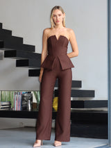 אוברול מארי חום