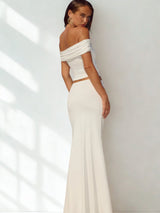 חליפת מדלן לבן