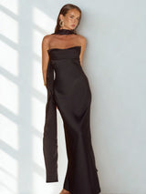 שמלת מריאנה שחור