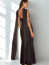 שמלת מריאנה שחור