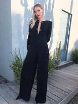 אוברול סרויה שחור