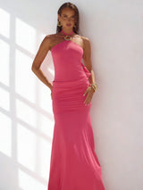 שמלת סיילור ורוד