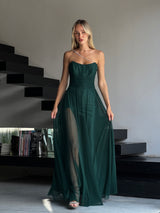 שמלת ג׳וסי ירוק